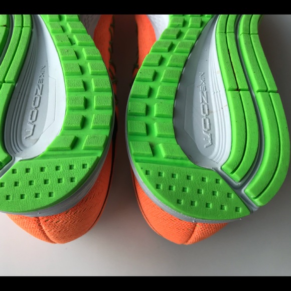 SOLD: Nike Pegasus 32 Orange and Green 10.5 - Picture 6 of 7